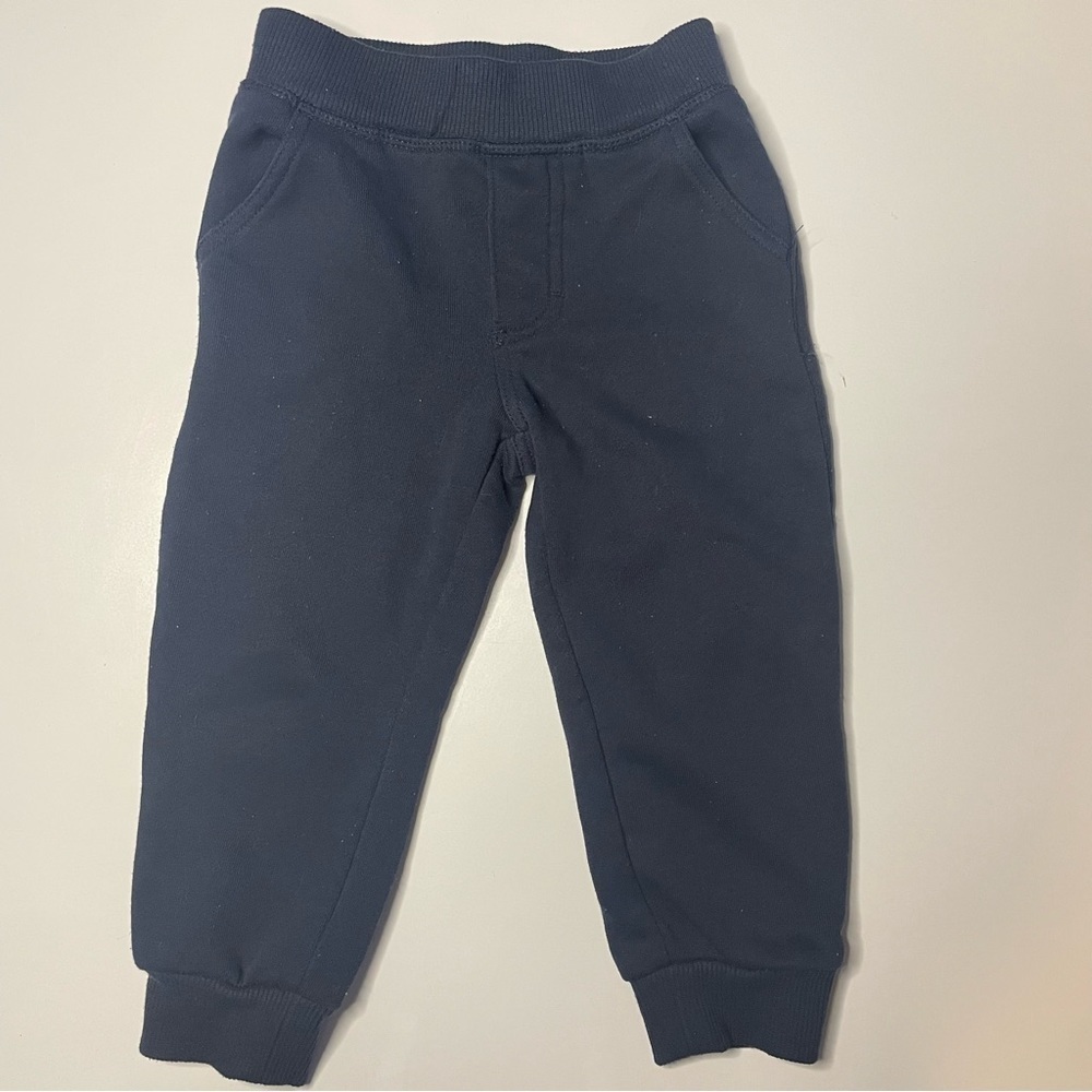 Tommy Hilfiger 2T Navy Blue Joggers with Pockets PRELOVED - Picture 2 of 6